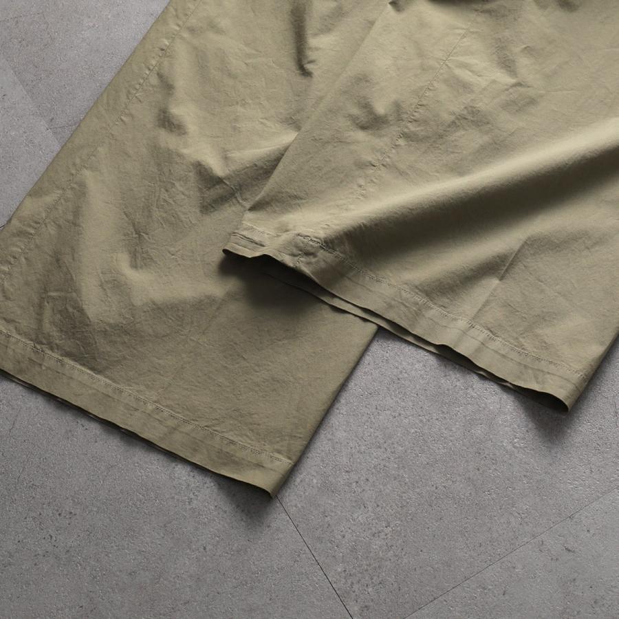 DRIES VAN NOTEN ドリスヴァンノッテン ワイドパンツ PAMPLONA パンプローナ 130966 3322 レディース コットン バギー タック 801の画像