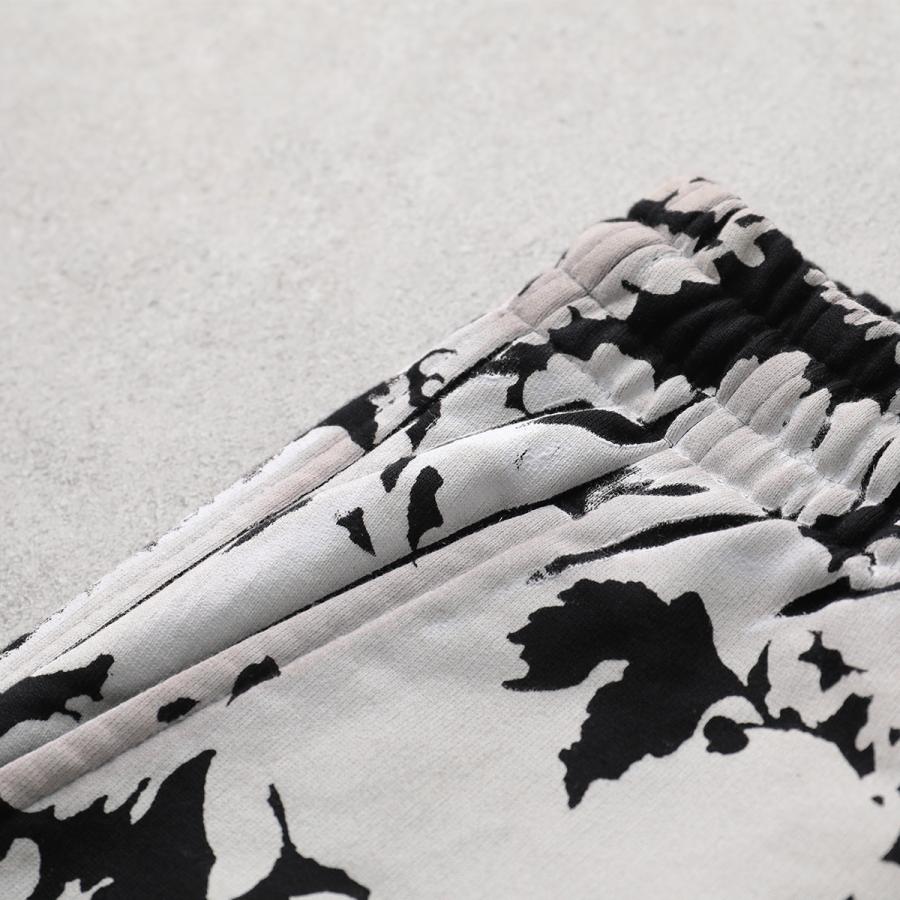 DRIES VAN NOTEN ドリスヴァンノッテン スウェットパンツ HAMER PR ハマー 021150 3611 メンズ イージーパンツ ユーズド加工 ストレート 900/BLACKの画像