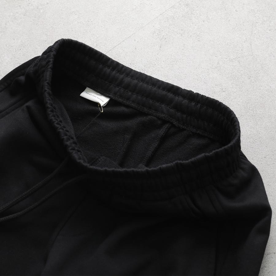 DRIES VAN NOTEN ドリスヴァンノッテン スウェットパンツ HAMER ハマー 021156 3611 メンズ イージーパンツ ストレート コットン 900/Blackの画像
