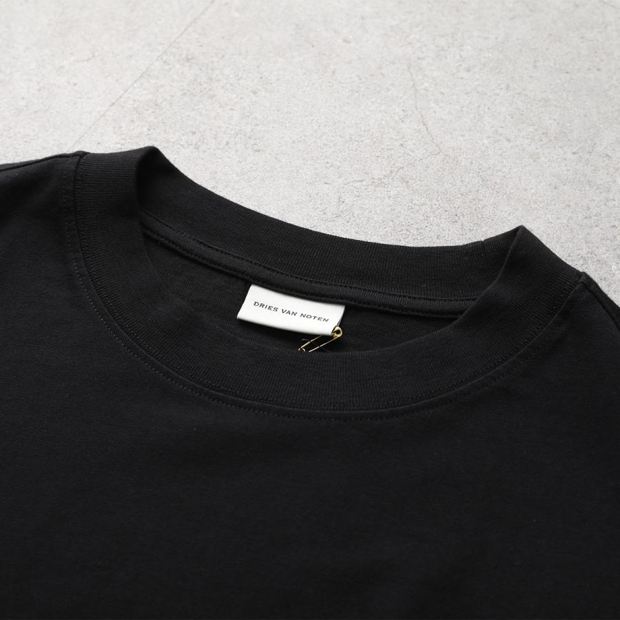 DRIES VAN NOTEN    カットソー長袖 ラウンドネック Tシャツ DRIES VAN NOTEN（ドリス ヴァン ノッテン） 長袖 カットソー HEYNAS