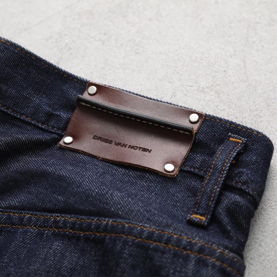 DRIES VAN NOTEN ドリスヴァンノッテン デニムパンツ  PENNING DEN 020940 3385  メンズ ジーンズ ジーパン ワイド コットン カラー2色の画像