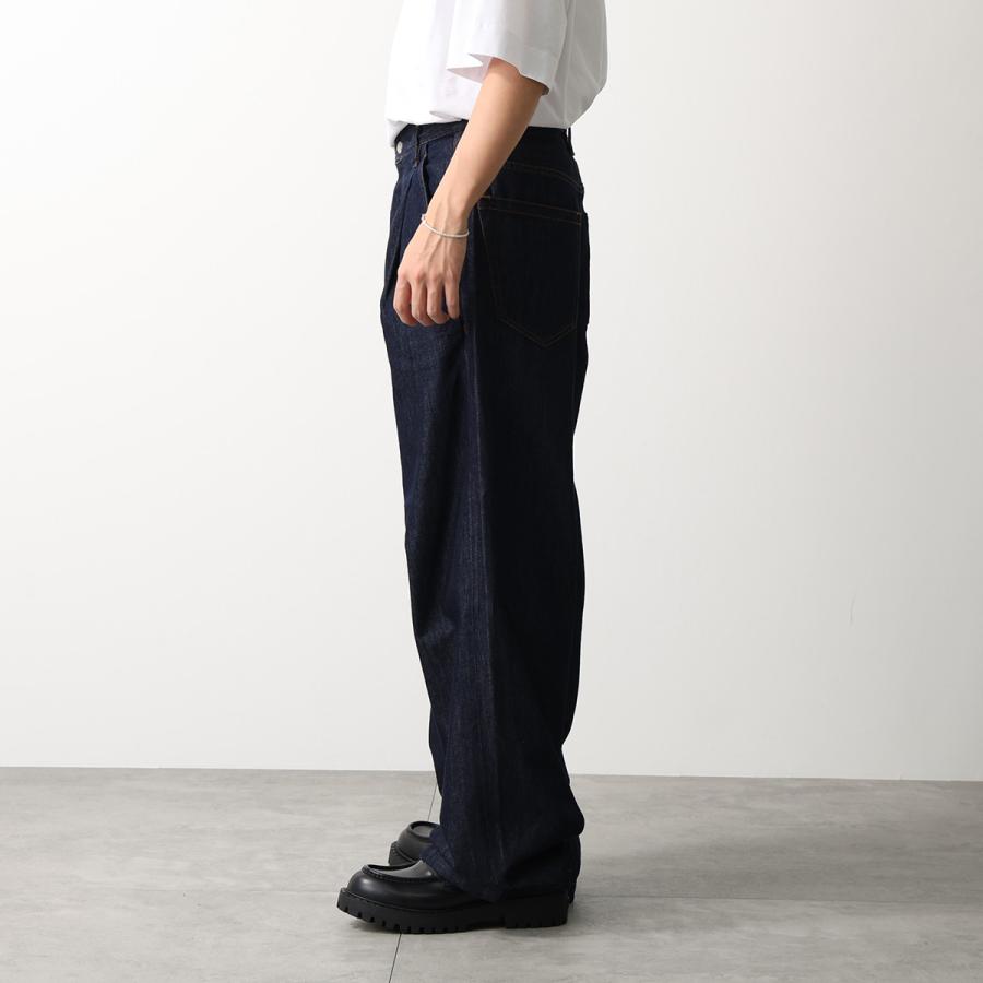 DRIES VAN NOTEN ドリスヴァンノッテン デニムパンツ  PENNING DEN 020940 3385  メンズ ジーンズ ジーパン ワイド コットン カラー2色の画像