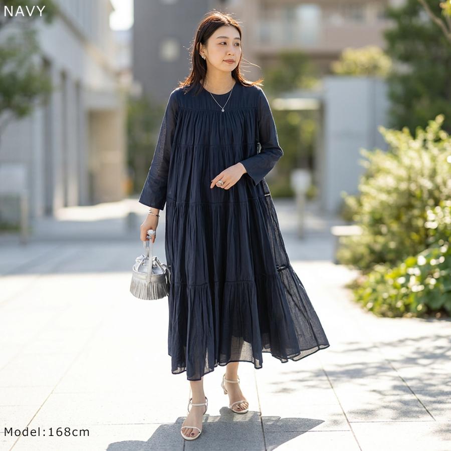 NE QUITTEZ PAS!（ヌキテパ） ne Quittez pas ワンピース Cotton Voile