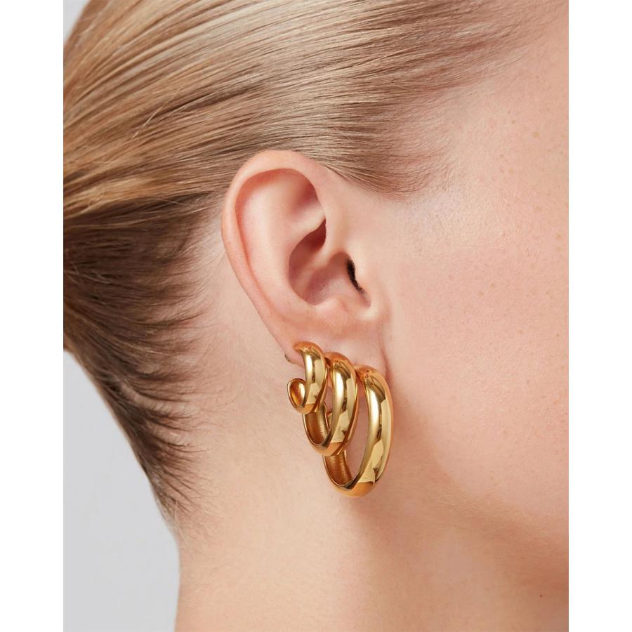 JENNYBIRD（ジェニーバード） フープピアス Staple Hoops Medium 