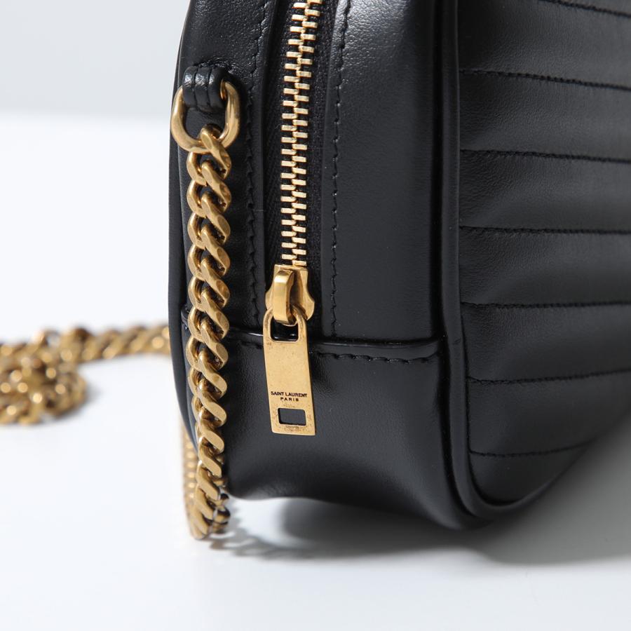 サンローラン 新品未使用　ショルダーバッグ　ボディバッグ YSL ブラック SAINT LAURENT サンローラン ショルダーバッグ LOU ルー 748849 DV707