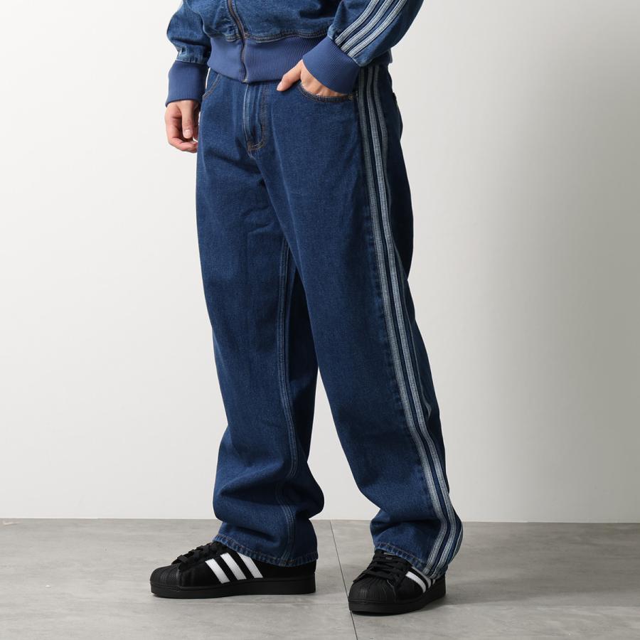 アディダスオリジナルス  デニム風 セットアップ adidas（アディダス） デニムジャケット gジャン メンズ レディース