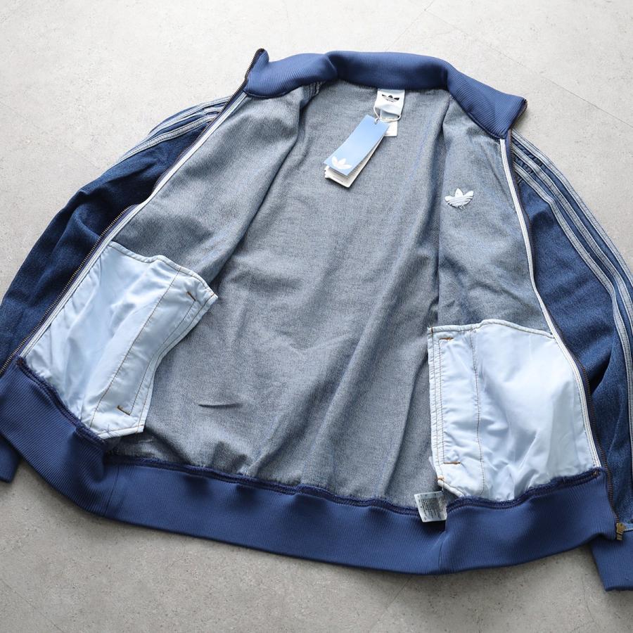 ジャケット・アウター adidas ADICOLOR DENIM FIREBIRD TRACKTOP adidas Adicolor Denim Firebird Track Jacket - Men's | Foot Locker