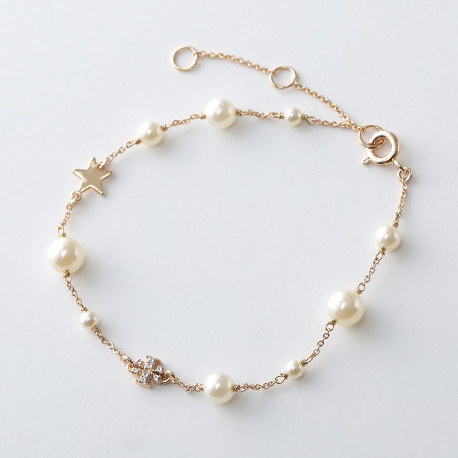 TORY BURCH トリーバーチ ブレスレット KIRA キラ 163697 レディース ムーンダンス デリケート パール スター 749/TORY-GOLD/CRYSTAL/PEARL_5