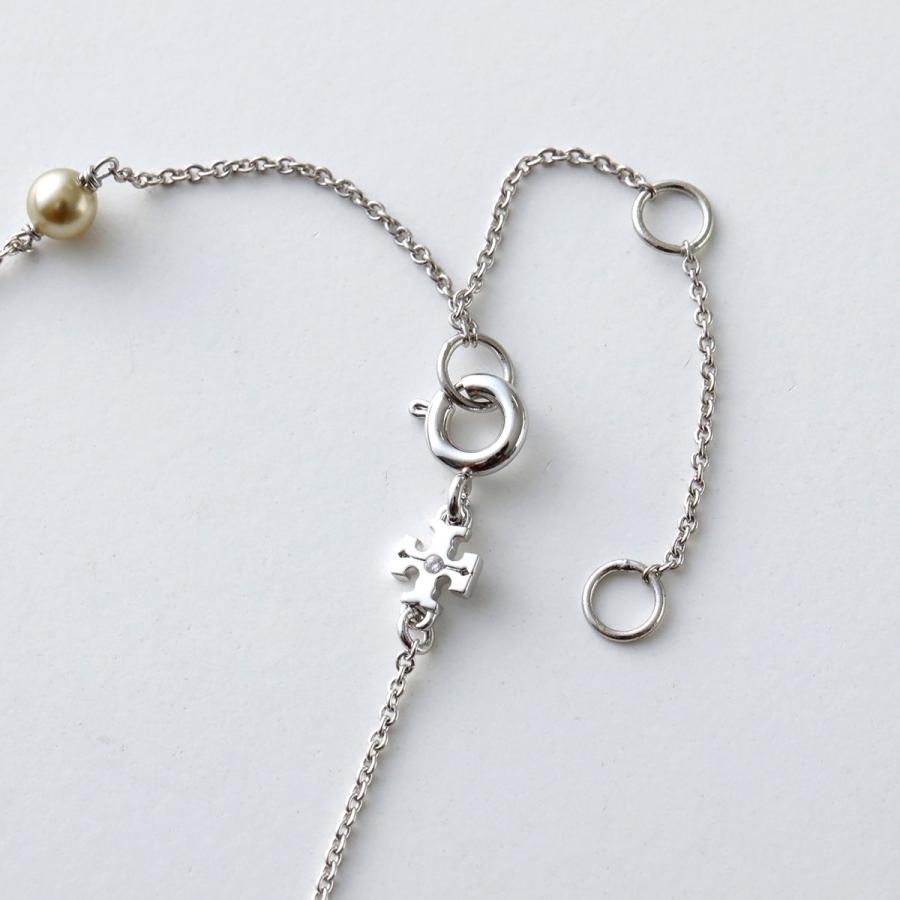 TORY BURCH（トリーバーチ） ネックレス DELICATE KIRA PEARL AND PAVE