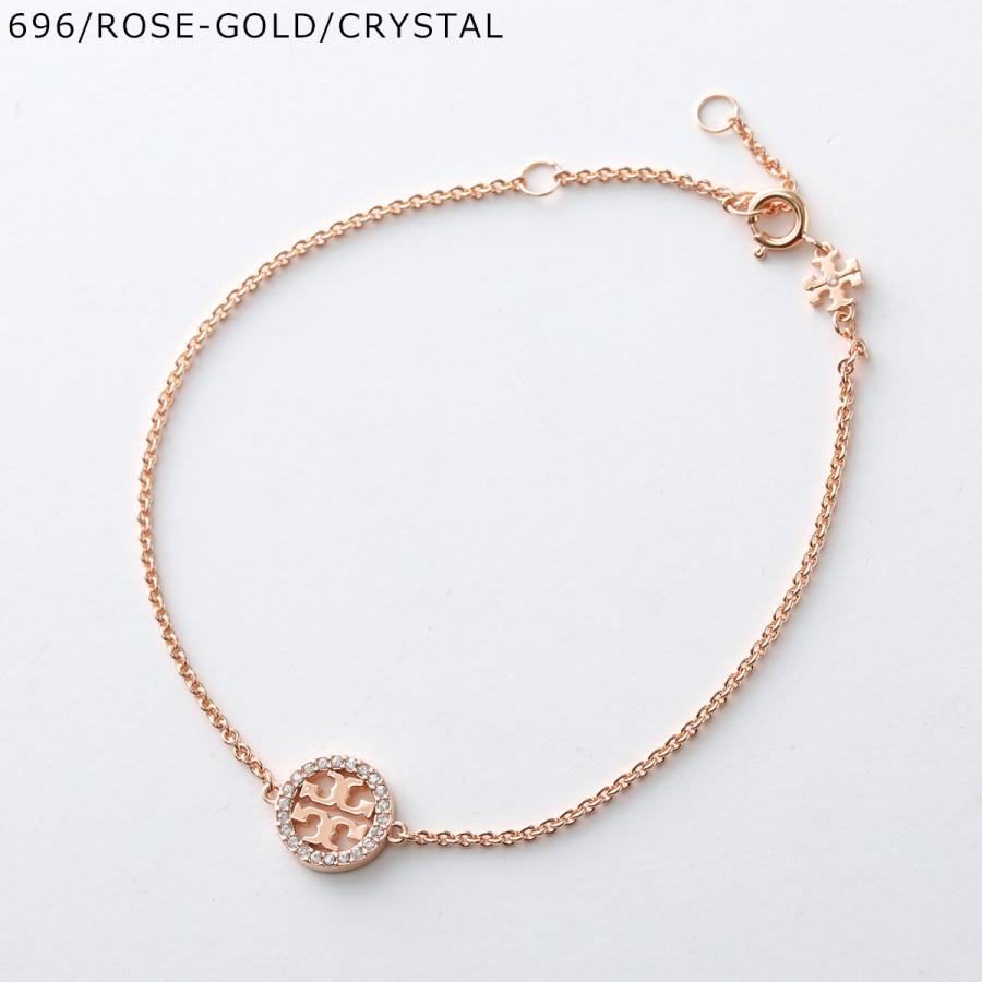TORY BURCH トリーバーチ ブレスレット MILLER PAVE CHAIN ミラー パヴェ チェーン 80997 レディース ダブルT アクセサリー カラー3色の画像