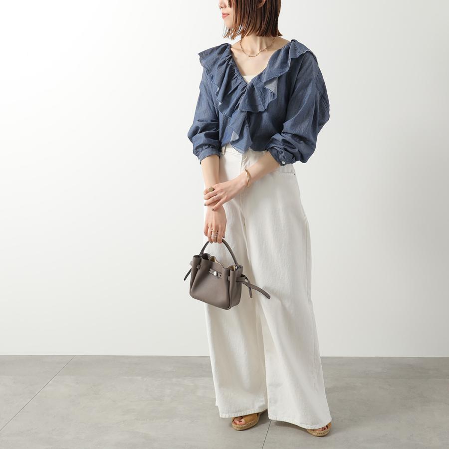 ☆新品未使用☆トリーバーチ☆レザーショルダーバッグ TORY BURCH（トリーバーチ） ショルダーバッグ ROMY MINI BUCKET BAG