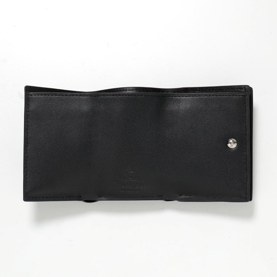 Vivienne Westwood スタッズ 三つ折り財布 オーブ 希少 黒 Vivienne Westwood（ヴィヴィアンウエストウッド） 三つ折り財布
