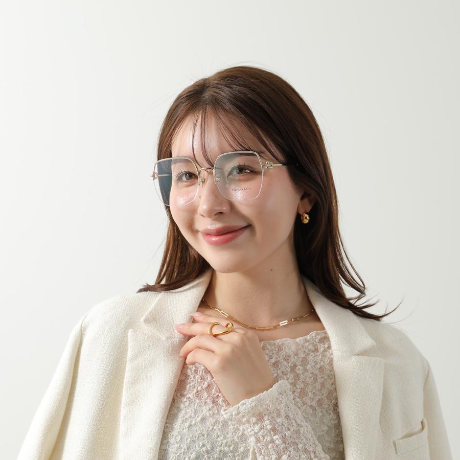 Tiffany&Co. ティファニー メガネ HardWear ハードウェア TF1153-D メンズ スクエア型 メタルフレーム ハーフリム クリグスタイプ アジアンフィット 6021_5