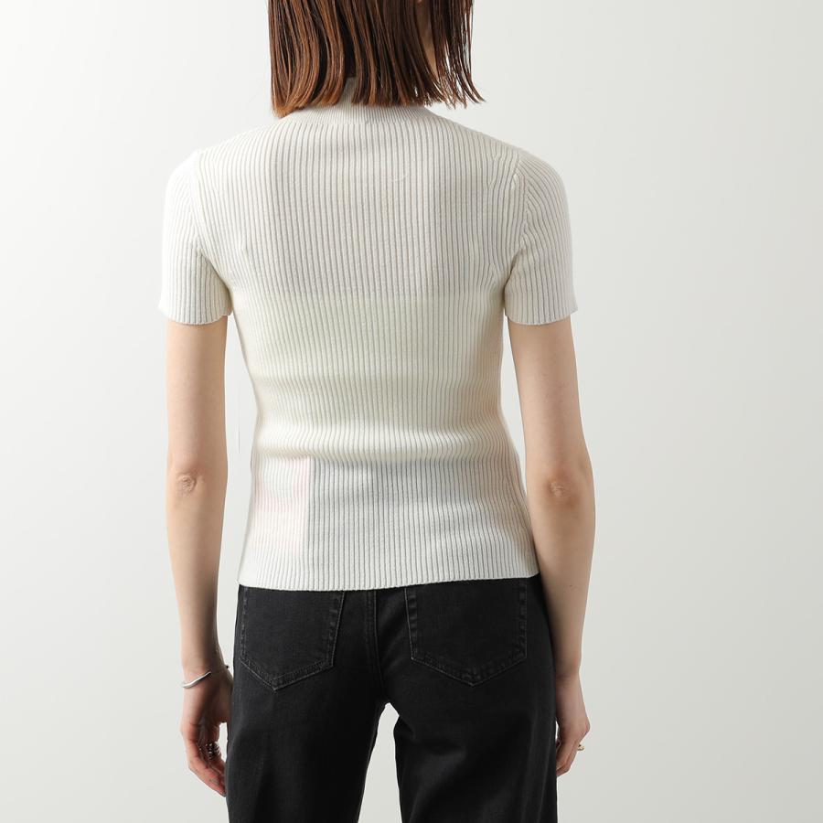 DIESEL ディーゼル ニット M-OLIVE オリーブ A21401 0PLBF レディース セーター オーバルD メタルロゴ ハイネック ハイゲージ カラー2色 A214010PLBFの画像