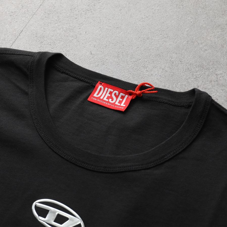 DIESEL ディーゼル Tシャツ t-norm-iod A20297 0JMBB メンズ 半袖 カットソー オーバルD クルーネック コットン カラー3色 A202970JMBBの画像