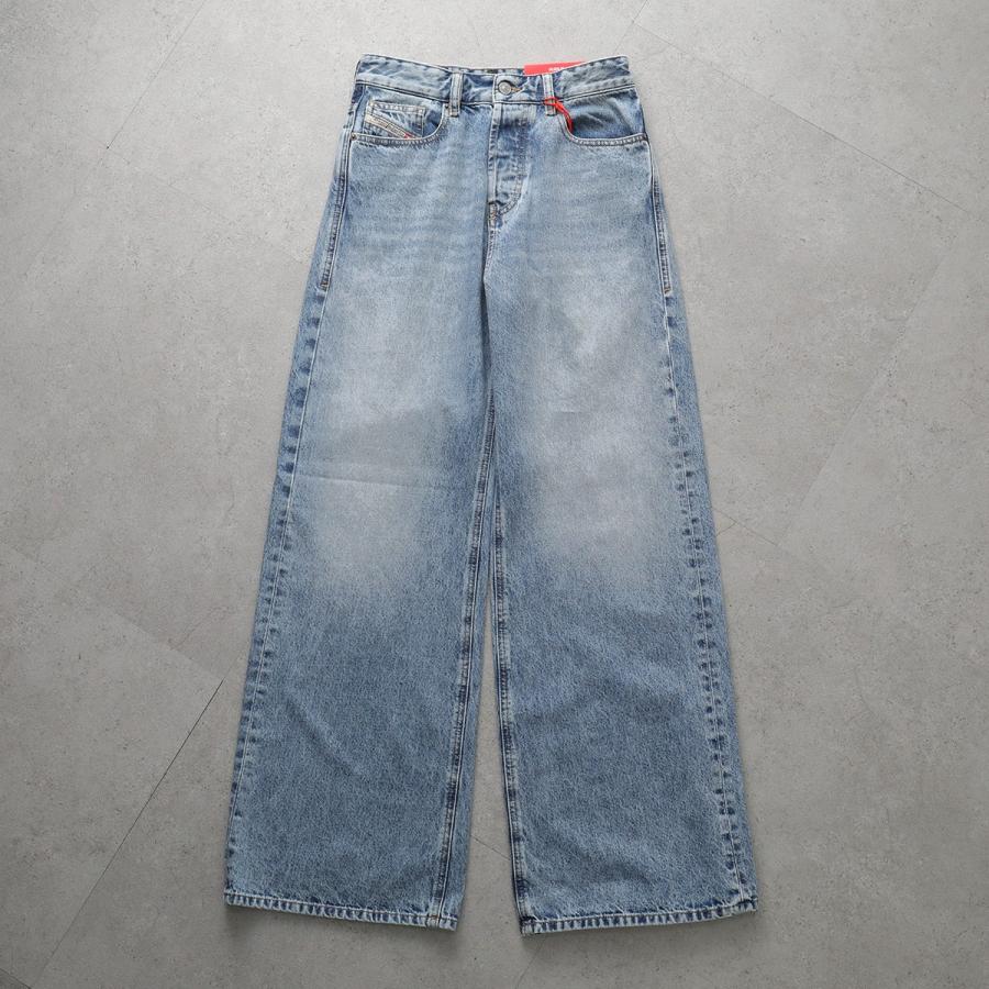 DIESEL ディーゼル ジーンズ 1996 D-SIRE A06925 09I29 レディース ワイド デニムパンツ コットン Gパン 01の画像