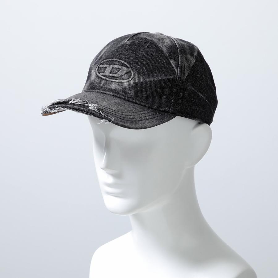 帽子 DIESEL C-Seymon-Black C-SEYMON-BLACK ベースボールキャップ｜ブラック｜メンズ｜DIESEL