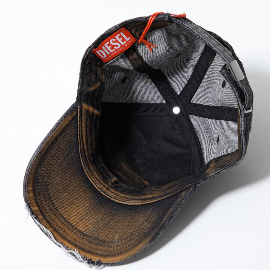 DIESEL（ディーゼル） ベースボールキャップ C-SEYMON-BLACK A19777