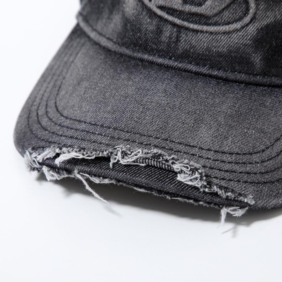 帽子 DIESEL C-Seymon-Black C-SEYMON-BLACK ベースボールキャップ｜ブラック｜メンズ｜DIESEL