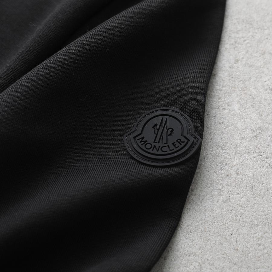 MONCLER Matt Black モンクレール マットブラックコレクション トレーナー 8G00004 89AZY メンズ 長袖 スウェットシャツ クルーネック コットン 黒タグの画像