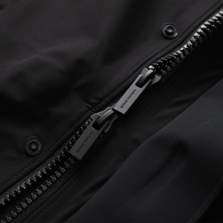CANADA GOOSE カナダグース ジャケット RUPERT RAIN JACKET ルパート レイン 5633M メンズ 長袖 フーディ レインコート 9061/Black-Noirの画像