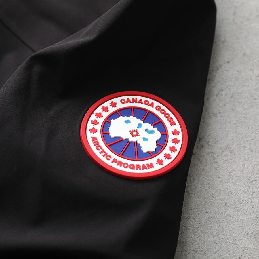 CANADA GOOSE カナダグース ジャケット RUPERT RAIN JACKET ルパート レイン 5633M メンズ 長袖 フーディ レインコート 9061/Black-Noirの画像