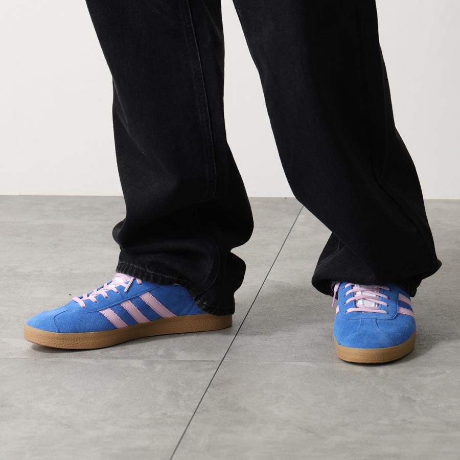  青 スエード スニーカー　ガゼル　gazelle adidas Originals アディダスオリジナルス スニーカー GAZELLE W