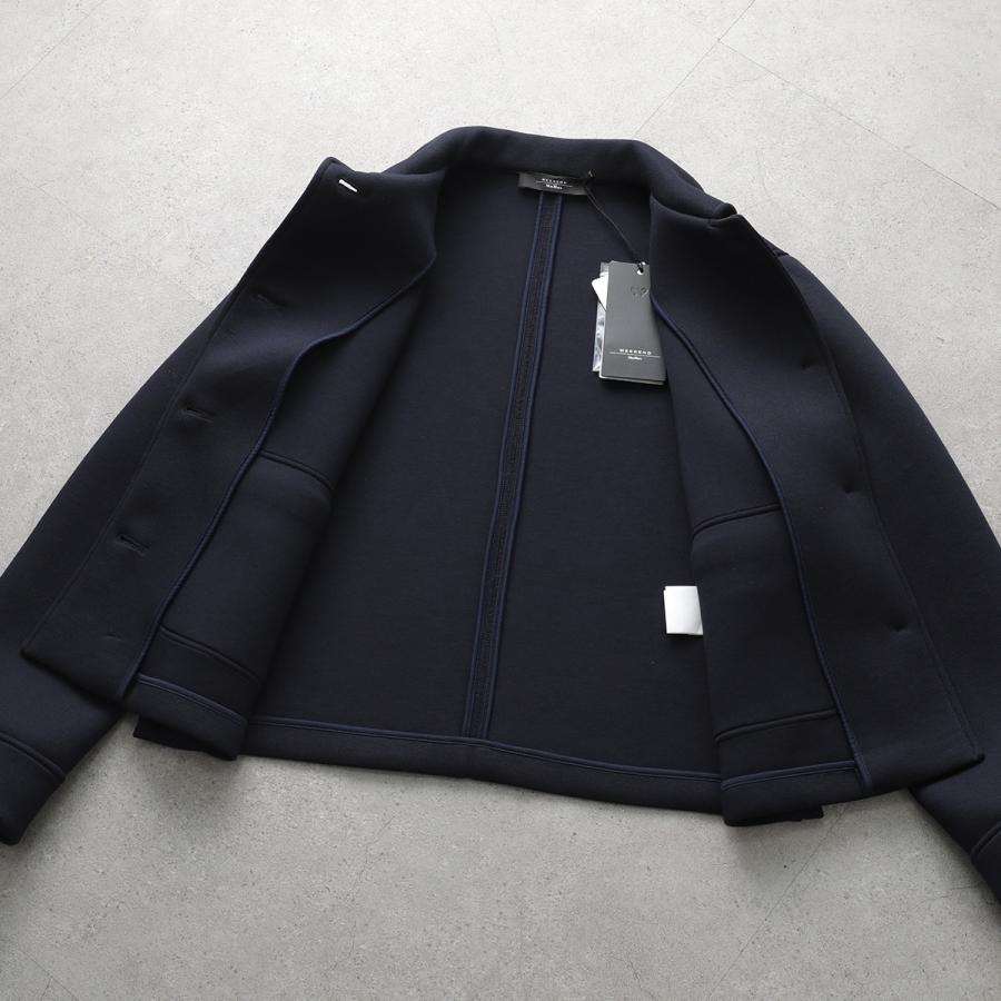 マックスマーラ ウィークエンドライン テーラードジャケット ストライプ 白 黒 MAXMARA WEEKEND LINE（マックスマーラウィークエンドライン