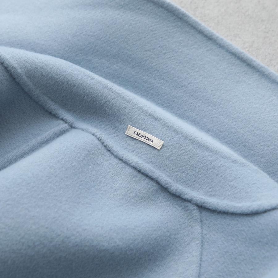 S MAX MARA エス マックスマーラ ロングコート ARONA アローナ レディース ヴァージン ウール ダブルフェイス ベルテッドコート ラップコート ガウン 016の画像