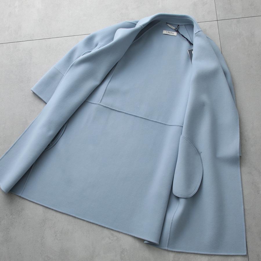S MAX MARA エス マックスマーラ ロングコート ARONA アローナ レディース ヴァージン ウール ダブルフェイス ベルテッドコート ラップコート ガウン 016の画像