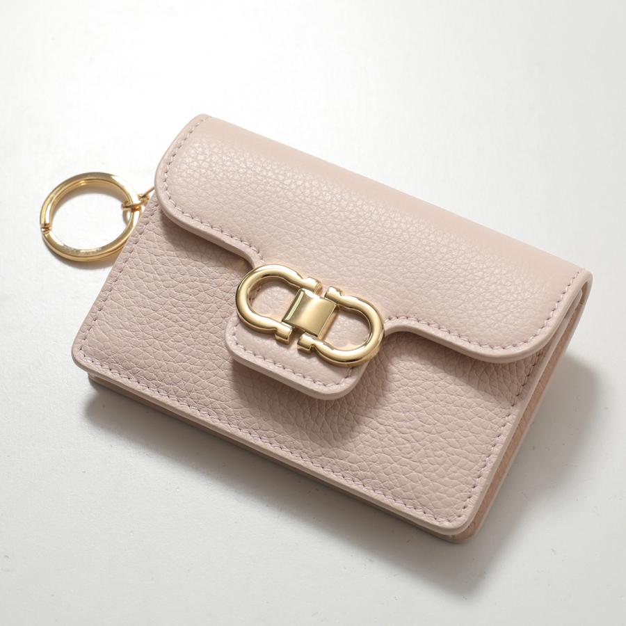 FERRAGAMO（フェラガモ） 名刺入れ DOUBLE GANCIO ダブルガンチーニ