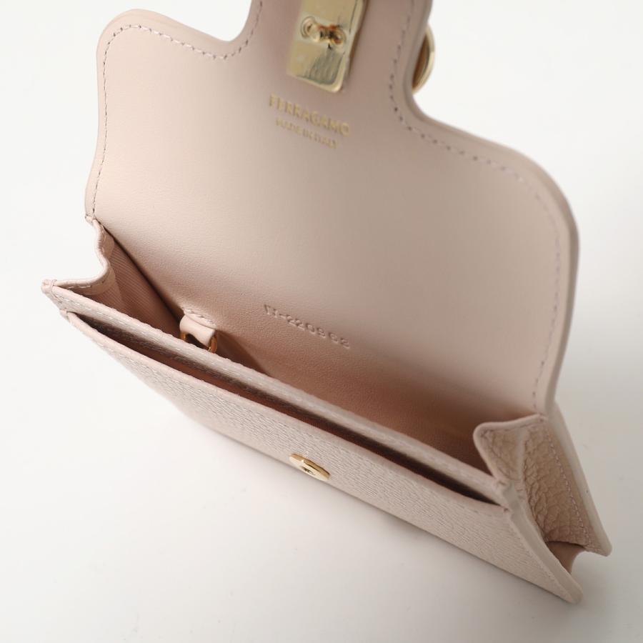 FERRAGAMO（フェラガモ） 名刺入れ DOUBLE GANCIO ダブルガンチーニ