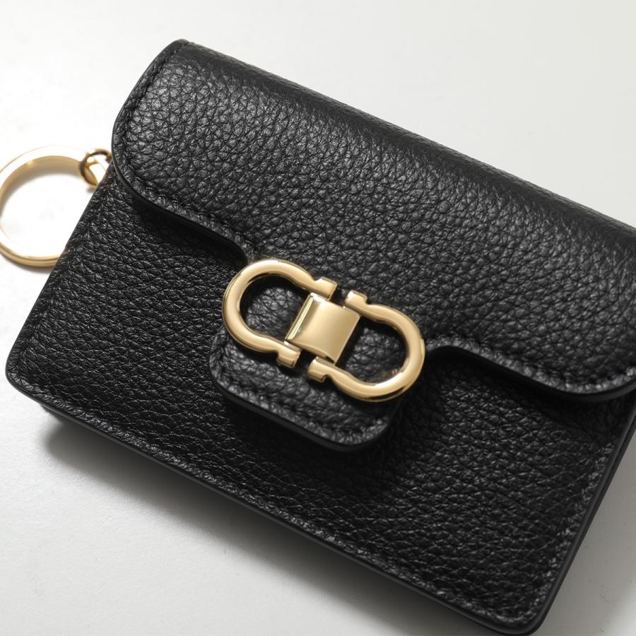 FERRAGAMO（フェラガモ） 名刺入れ DOUBLE GANCIO ダブルガンチーニ