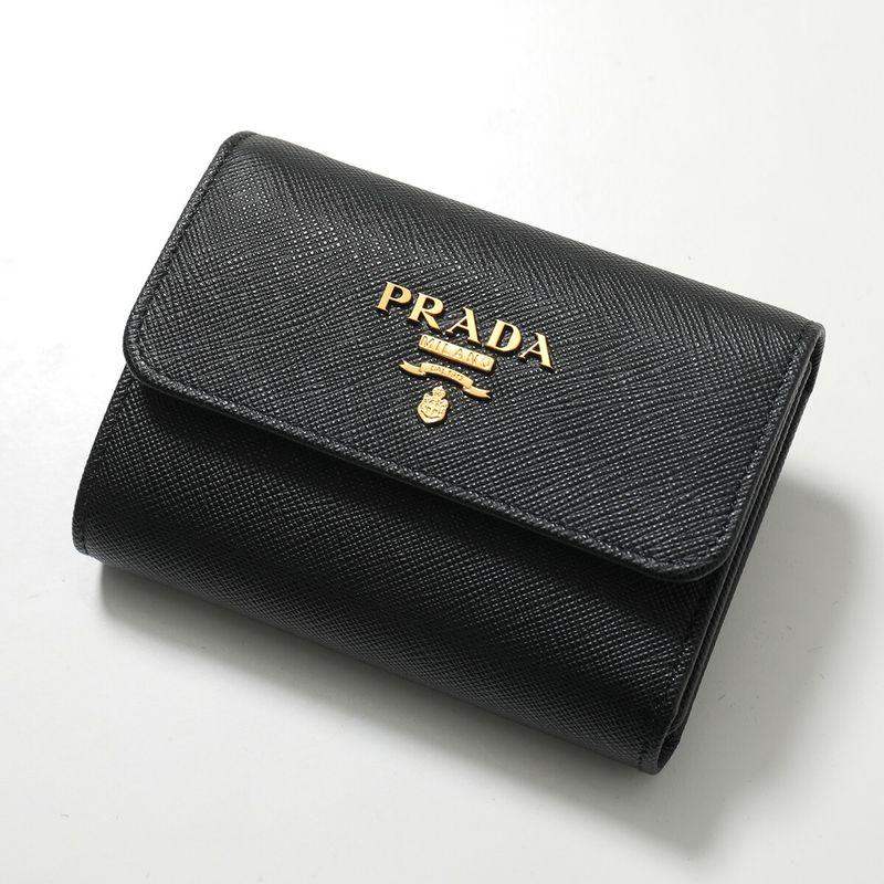 PRADA（プラダ） 三つ折り財布 1MH025 QWA レディース サフィアーノ