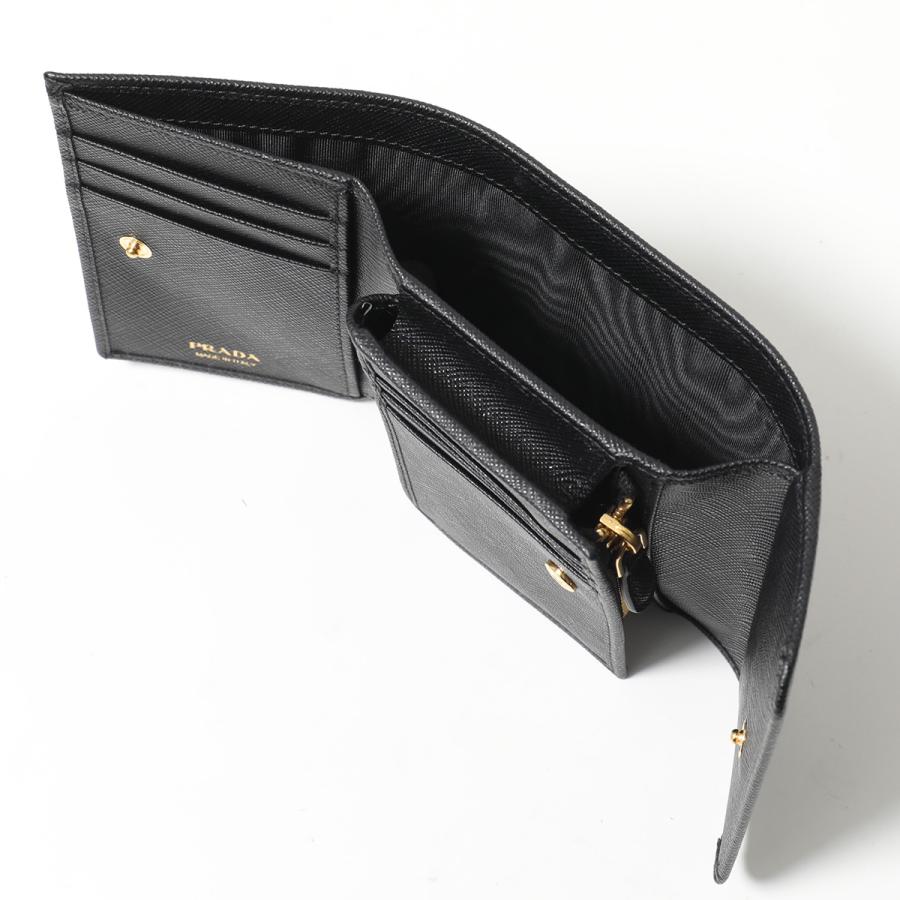 PRADA（プラダ） 三つ折り財布 1MH025 QWA レディース サフィアーノ