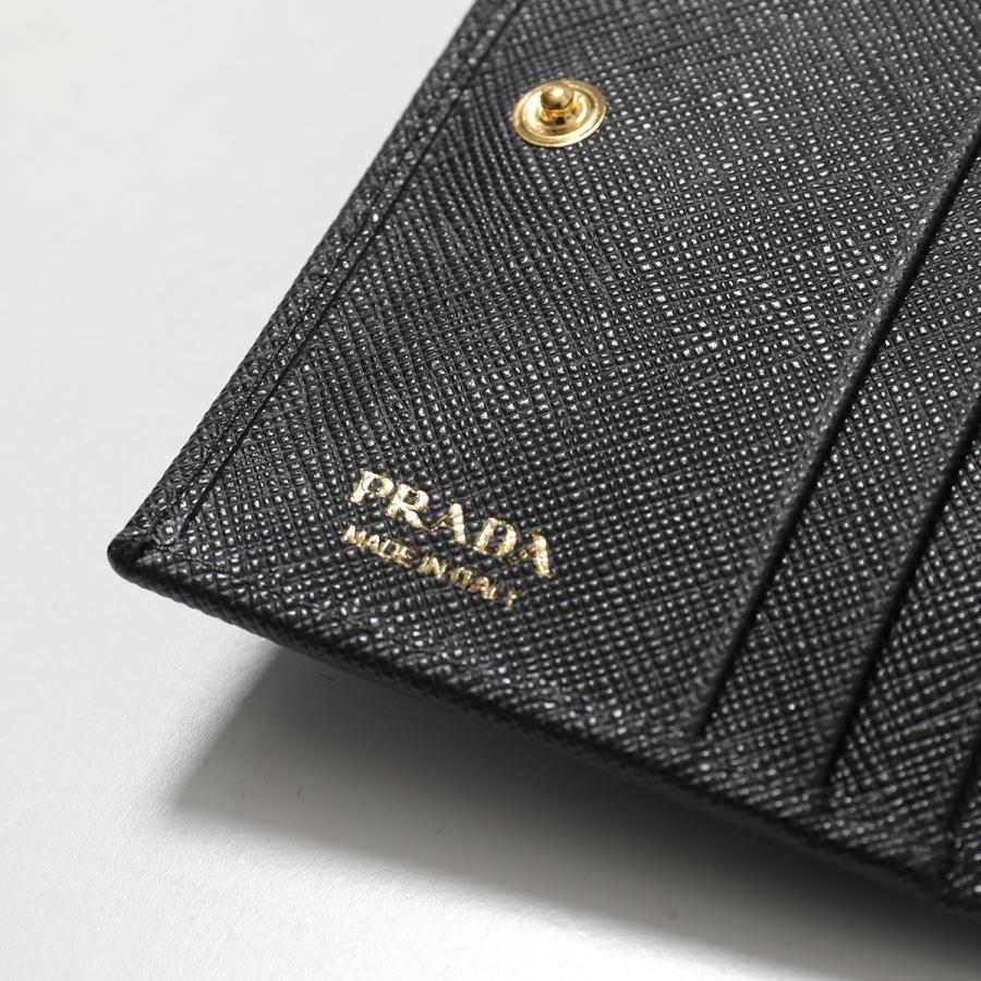 PRADA（プラダ） 二つ折り財布 1MV021 QHH レディース サフィアーノ