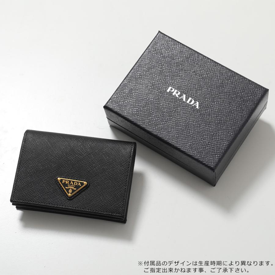 超美品 プラダ サフィアーノ ミニ PRADA（プラダ） 二つ折り財布 1MV021 QHH レディース サフィアーノ