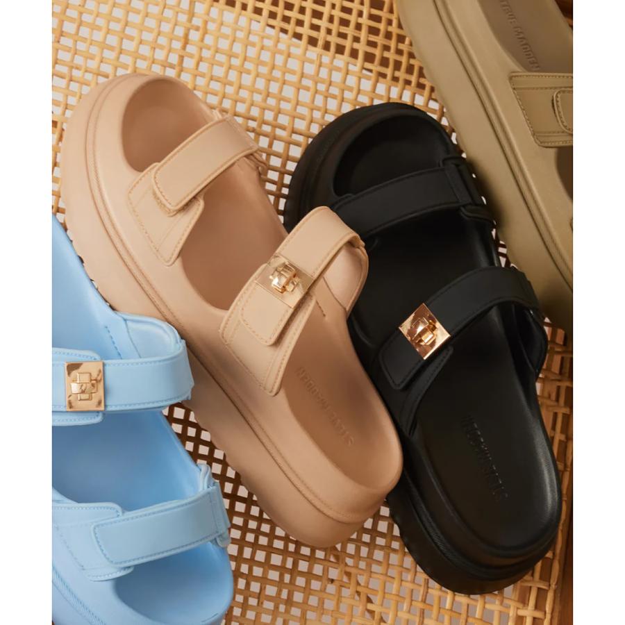 STEVE MADDEN 新品未使用 サンダル ストーン スティーブマデン STEVE MADDEN（スティーブ・マデン） スライドサンダル BIGSCHMONA-J