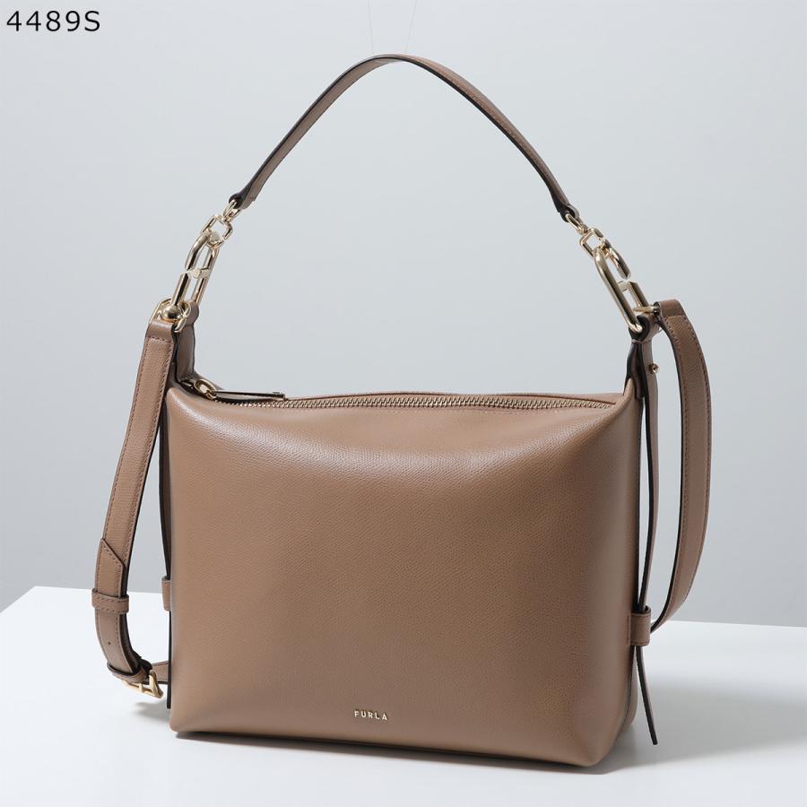 Furla フルラ ハンドバッグ TONIE トニー HOBO M ホーボー WB01964 A.0023 レディース レザー ショルダーバッグ クロスボディ ロゴ 鞄 カラー3色の画像