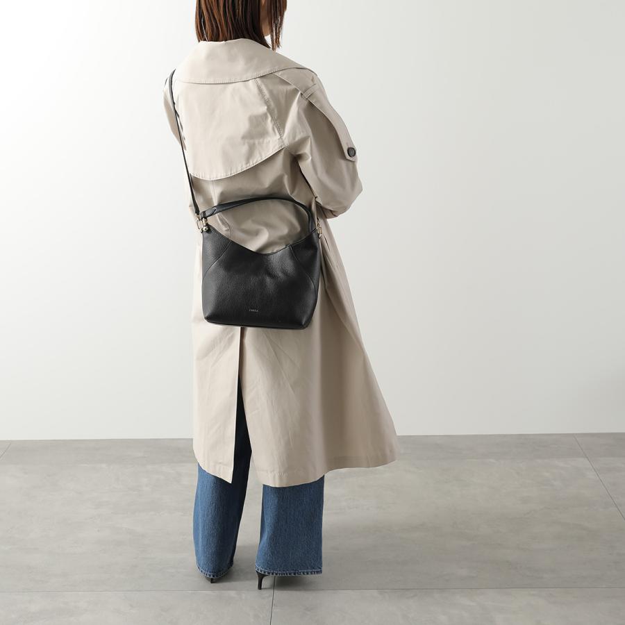 FURLA フルラ ワンショルダーバッグ ホーボー レザーバッグ 本革 美品♪ FURLA（フルラ） ハンドバッグ LARA ラーラ S HOBO スモール ホーボー