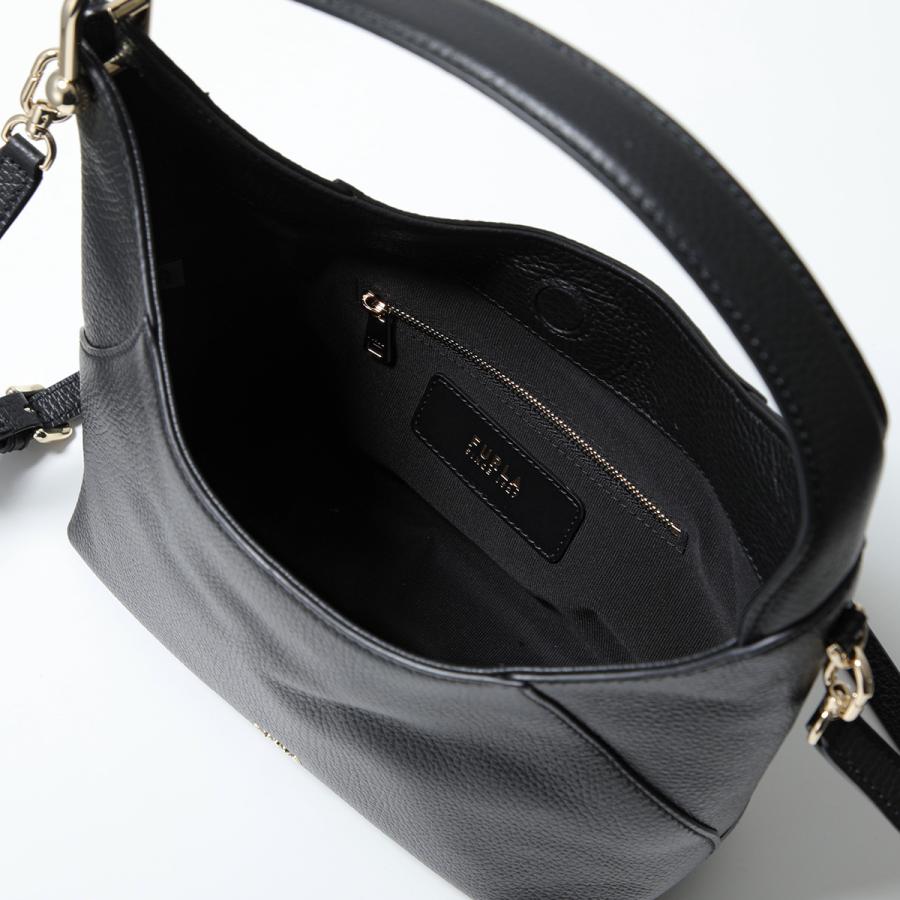 【美品】 フルラ FURLA オールレザー　ウェストバッグ　ボディバッグ FURLA（フルラ） ハンドバッグ LARA ラーラ S HOBO スモール ホーボー