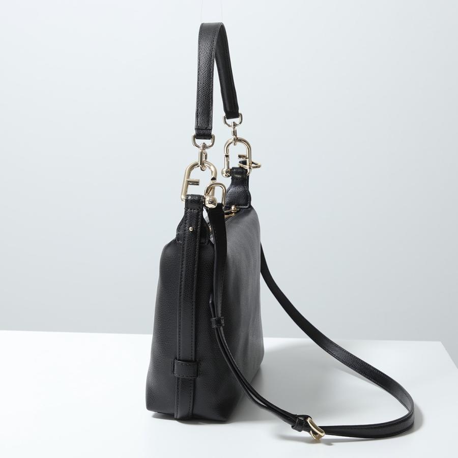Furla フルラ ハンドバッグ TONIE トニー HOBO ホーボー WE00877 A.0023 レディース レザー ショルダーバッグ クロスボディ ロゴ 鞄 O6000/NEROの画像