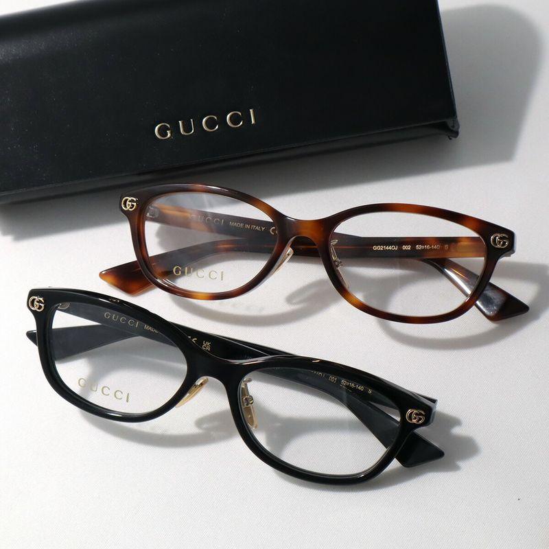 GUCCI 眼鏡　セルフレーム　Made in Italy GUCCI（グッチ） メガネ GG2144OJ レディース オーバル型 セルフレーム