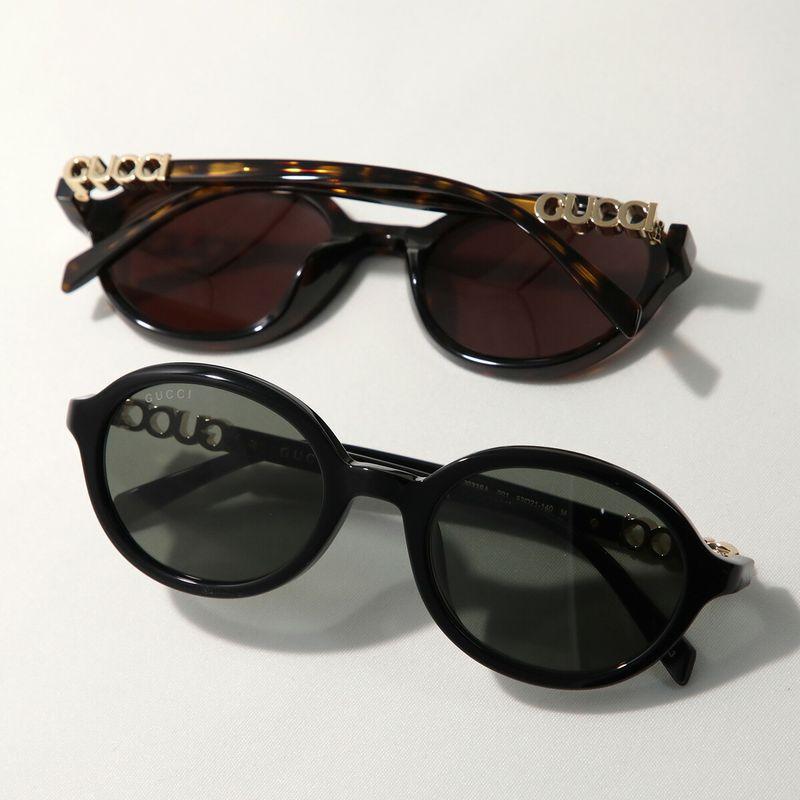 グッチ 眼鏡 サングラス セルフレーム オーバル 黒 GG2411/S 楽天市場】GUCCI グッチ サングラス GG0091S レディース オーバル型