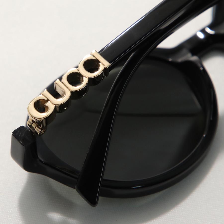グッチ 眼鏡 サングラス セルフレーム オーバル 黒 GG2411/S GUCCI（グッチ） サングラス GG1119S レディース ボストン型 アジアン