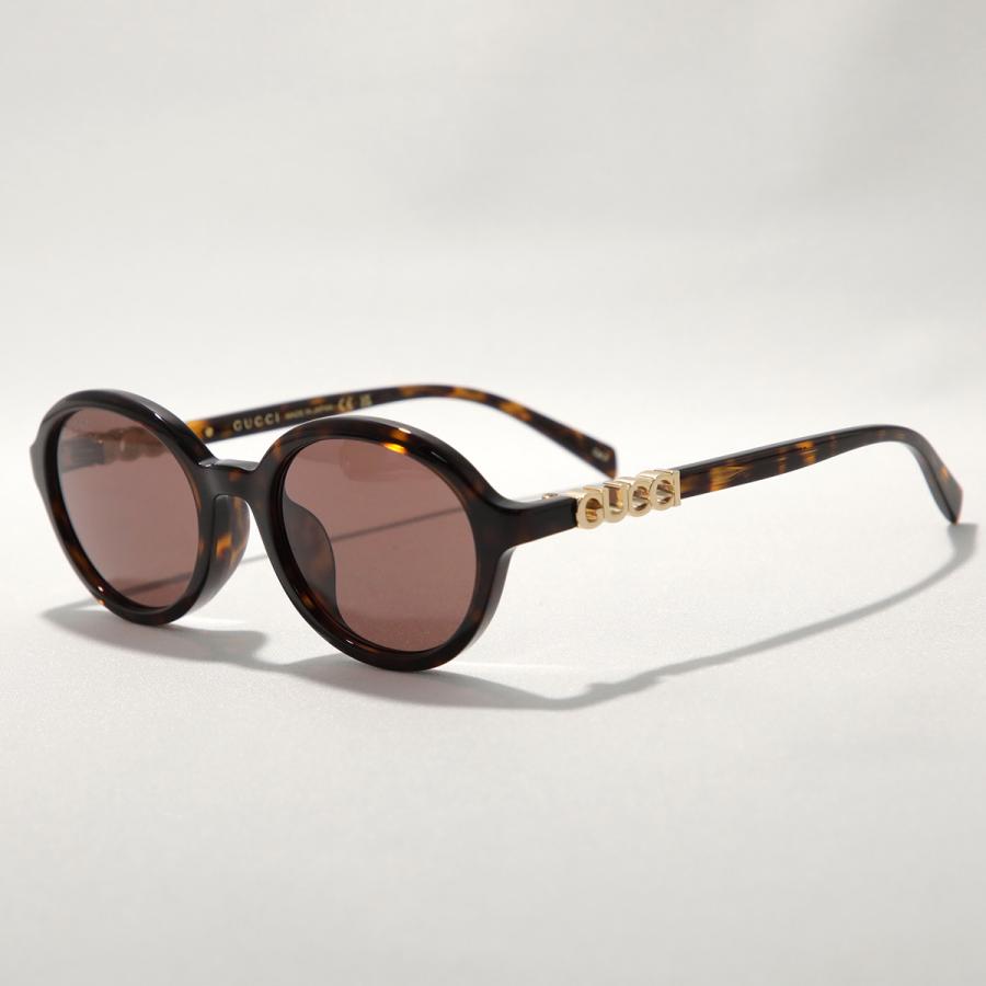 美品 GUCCI グッチ セルフレーム サングラス ヴィンテージ GG1479/S ☆ ブラウン系 レディース ゴールド金具 ロゴ ▼ 6F GUCCI - 美品 GUCCI グッチ セルフレーム サングラス ヴィンテージ