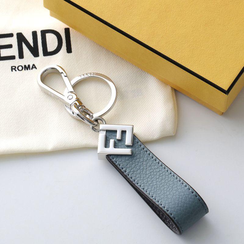 FENDI（フェンディ） キーリング 7AP100 APDQ メンズ レザー FFロゴ