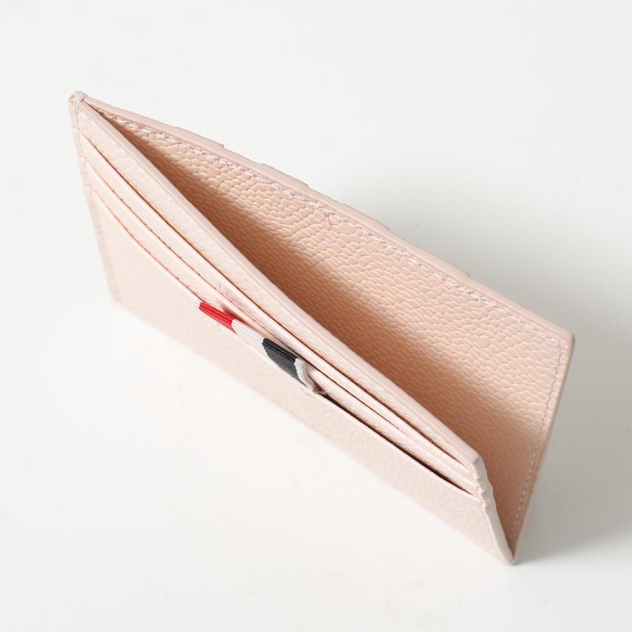 トムブラウンthom Browneジップ カードケース ウォレット財布ピンク新品 THOM BROWNE（トム ブラウン） カードケース MAW220A 00198 レディース