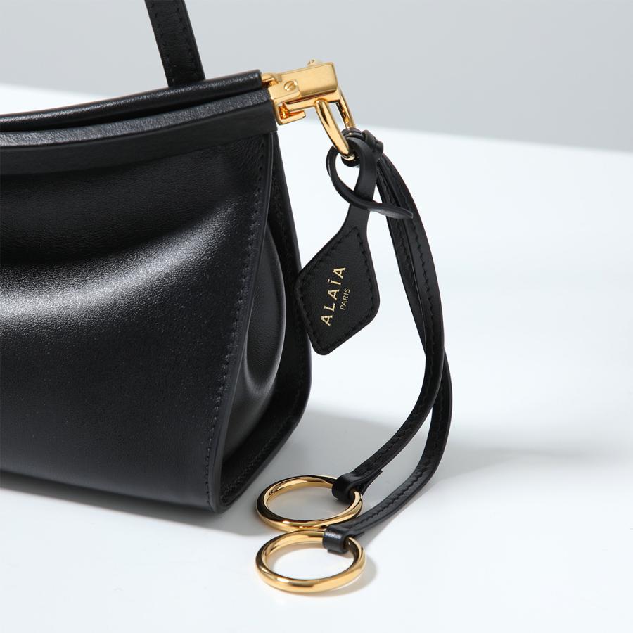 ALAIA アライア レザー パンチング クラッチバッグ ブラック ALAIA（アライア） ハンドバッグ LE CLICK ル クリック AA1S01426CA332