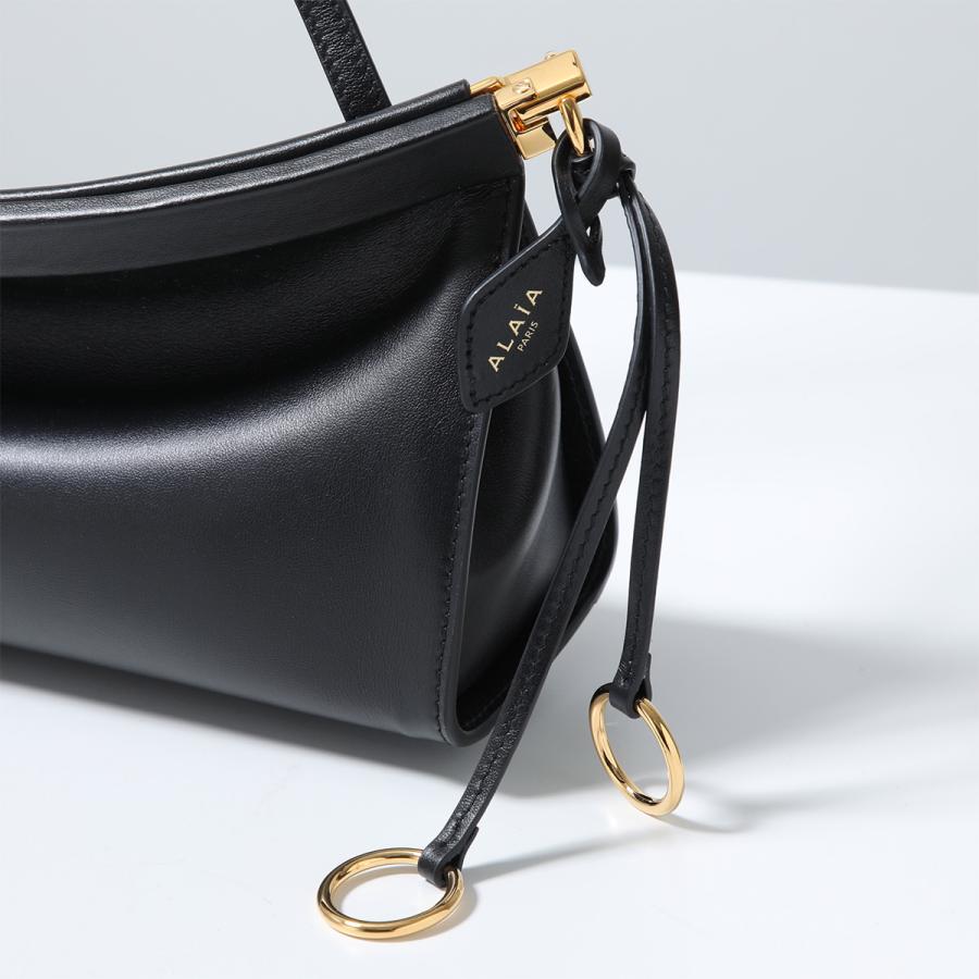 ALAIA アライア レザー パンチング クラッチバッグ ブラック ALAIA（アライア） ハンドバッグ LE CLICK ル クリック AA1S01430CA332
